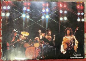 B2ポスター QUEEN 73×51 ROCK ロック MUSIC POSTER LIVE ライヴ ライブ フレディー マーキュリー クイーン Freddie Mercury YO7P