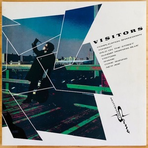 LP■和ブギー/佐野 元春/VISITORS/EPIC 28 3H-123/国内盤ORIG 美盤/初期日本語ラップの歴史的名盤/本掲載盤/JAPANESE BOOGIE/シティポップ