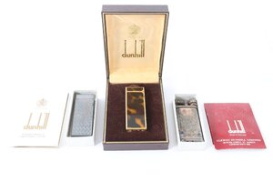 【3点】dunhill ダンヒル ライター ガスライター 喫煙具 喫煙グッズ ジャンク　0703-YN