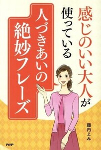 感じのいい大人が使っている人づきあいの絶妙フレーズ/諏内えみ(著者)