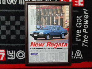 ★☆FIAT REGATA　フィアット　レガータ　4 当時物　広告　切抜き　雑誌　ポスター☆★