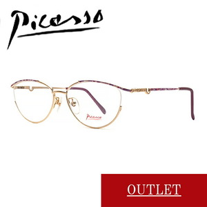 【度付きレンズ込み】アウトレット 164 Picasso ピカソ outlet sale セール 眼鏡 めがね 伊達眼鏡