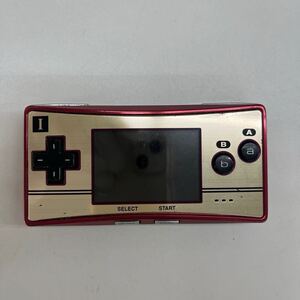 ☆787. GAMEBOY micro ゲームボーイミクロ 任天堂 Nintendo OXY-001 動作未確認 現状品 ジャンク