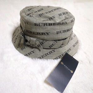 【新品タグ付き】BURBERRY バーバリー バケットハット ハット 帽子 ロゴ キャップ BURBERRY LONDON レディース メンズ ユニセックス 日本製