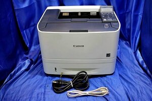 ◆印字OK/120713枚◆ CANON/キヤノン A4対応 モノクロレーザープリンター ★Satera LBP6600/USB2.0ケーブル付き★ 55554