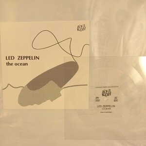 led zeppelin the ocean レッド・ツェッペリン 7inch flex sheet ソノシート vinyl レコード アナログ lp record シングル