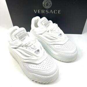 VERSACE ヴェルサーチ　オディッセア　スリッポン　スニーカー　メデューサ　36 23cm レディース　靴　シューズ　ホワイト