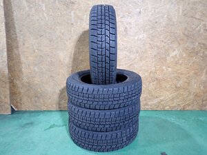 RB3281【送料無料165/65R14】4本 ダンロップ ウィンターマックス WM02 中古スタッドレス ハスラー ソリオ デリカD:2 ≪即決あり≫