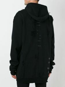 UNRAVEL PROJECT DESTROYED TERRY パーカー　hoodie ifsixwasnine archive l.g.b. kmril