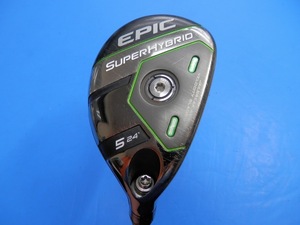 即決 Ｇ０６ キャロウェイ エピック スーパー ハイブリッド　三菱 Diamana55 for Callaway （ＳＲ） ５Ｈ ２４度 日本仕様[1305]