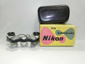 ニコン Nikon Nippon Kogaku Mikron 7×15 8° 双眼鏡