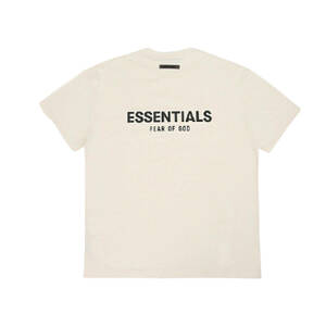 新品未使用 エッセンシャルズ ESSENTIALS 21SS BACK LOGO SS TEE-LT/OATMEAL-S