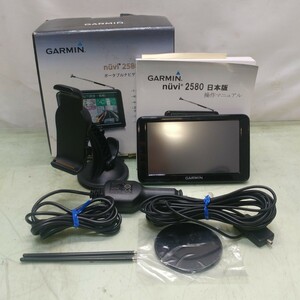 GARMIN/ガーミン ポータブルナビ 2580Z nuvi カーナビ ワンセグ搭載