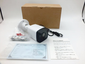 ②未使用　アナログHD対応　屋外　IR　バレット型カメラ　PF-CA422　株式会社日本防犯システム　防犯カメラ　韓国製