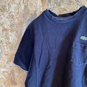 [KWT4930] LACOSTE ラコステ 半袖Tシャツ レディース ネイビー 3 ポス