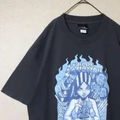 ブルーハワイ Tシャツ  プリント  フェード　BLUE HAWAII