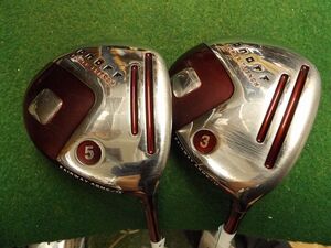 【税込】2933 ONOFF FAIRWAY ARMS AKA 2016 3W+5W RODDIO PENTACROSS リシャフト カバー無 グローブライド オノフ .2934