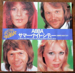 z79【EP】ABBA / サマー・ナイト・シティ