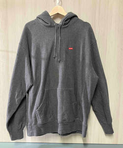 Supreme/シュプリーム/ Small box logo hooded sweatshirt/チャコールグレー/L/ パーカー