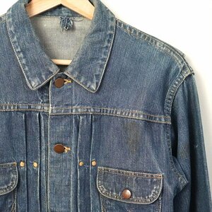 40s50s ビンテージ WRANGLER ラングラー 111MJ 1ST デニムジャケット Gジャン