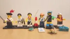 LEGO  レゴ  ミニフィグ  71027  シリーズ20  6種セット