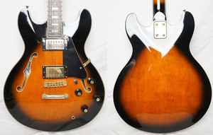 ★Aria Pro II★TA-03 Vintage Sunburst セミアコ アリアプロ★