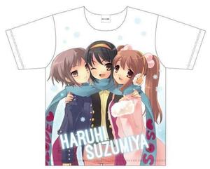 涼宮ハルヒ フルグラフィックtシャツ アニメフルグラフィック tシャツ Lsize