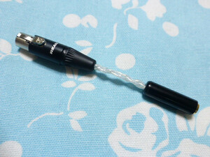 2.5mm4極 → RHA Dacamp L1 miniXLR 4ピン 変換ケーブル オーグライン 高品質ver (カスタム対応可能)