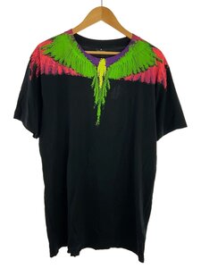 MARCELO BURLON COUNTY OF MILAN◆Tシャツ/XXL/コットン/BLK/CMAA018S19001025