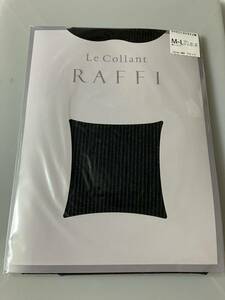 【送料無料】 アツギ le collant RAFFI シャイニーストライプ柄 hosiery ブラック