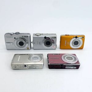 106【他にも出品中】デジタルカメラ 5台セット まとめ売り CASIO LUMIX EXILIM OLYMPUS