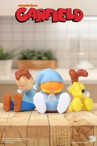 ZCWO ZCWolrd ガーフィールド ガーフィードルファミリー セット　Sleeping Garfield Family 12.5cm フィギュア