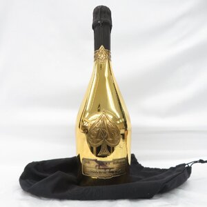 1円～【未開栓】ARMAND DE BRIGNAC アルマン・ド・ブリニャック ブリュット ゴールド シャンパン 750ml 12.5% 布袋付 11720627 1122