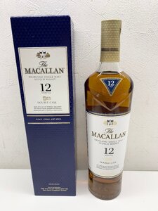 【未開栓】MACALLAN マッカラン12年 ウイスキー ダブルカスク 箱あり 700ml 40% 箱