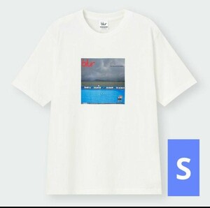 ジーユー gu ブラー blur ネイビー Tシャツ Sサイズ