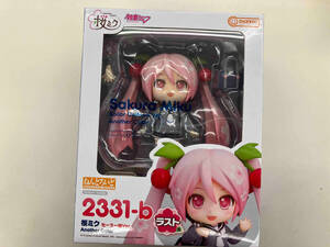 ラスト賞 ねんどろいど 2331ーb 初音ミク 桜ミク セーラー服Ver. Another Color グッスマくじ 桜ミク 2024 ボーカロイド