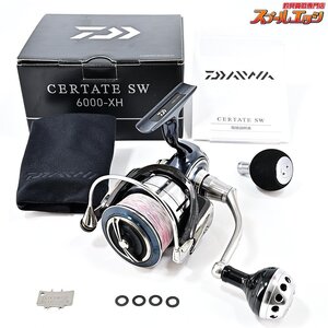 ★☆【ダイワ】 21セルテート SW 6000-XH RCSパワーラウンドノブ装着 DAIWA CERTATE★☆m37730