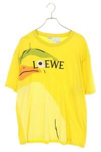 ロエベ LOEWE S928Y22J03 サイズ:L キャラクターロゴデザインTシャツ 中古 SB01