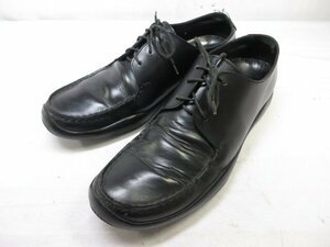 HH【プラダスポーツ PRADA SPORT】 862 レザー Uチップ 外羽根 ドレスシューズ 紳士靴 (メンズ) size8 ブラック ■30MZA5882■