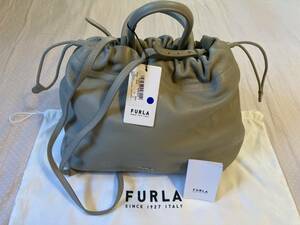 新品 フルラ 限定品 イタリア製 超レア レザー Furla 2way ハンドバッグ 斜め掛け Italy バッグ 皮 未使用