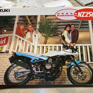 スズキ NZ250 カタログ 検索※ GT RG GS CB Z RZ W CBX FX ホーク SS マッハ GPZ ZZR GB KZ KH 250 400 550 750 1000 1100 GF GSX 900