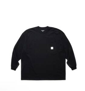 cootie OPEN END YARN ERROR FIT L/S TEE黒 S