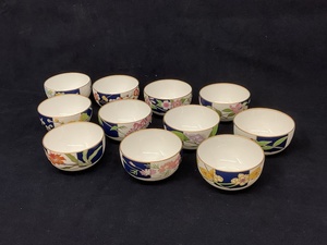 香蘭社 皇居の花十二ヶ月 煎茶 茶碗コレクション 茶碗のみ11客セット
