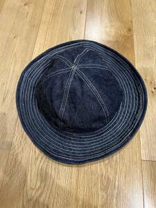 ワンピースオブロック ハット ONE-PIECE OF ROCK ORIGINAL -BULLET HAT- [10oz denim] バレットハット　