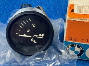 BMW E26 M1 油圧計　イエーガー製　Oil pressure meter Jaeger 未使用品