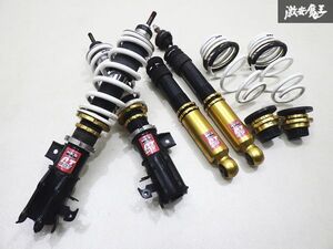 【実動外し ストア出品】HKS GE8 フィット RS HIPERMAX 4GT フルタップ 全長式 車高調 サス ショック 1台分 減衰OK シート固着無し 棚20-2