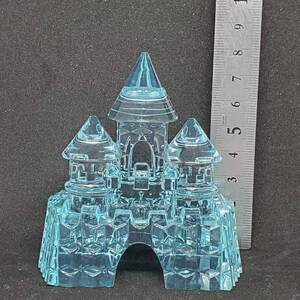 新品*アクリルアイス*キャッスル*クリスタル*水色*フィギュア*お城