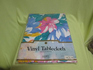 BARDWIL　Vinyl　Tablecloth　花柄　テーブルクロス　52*70