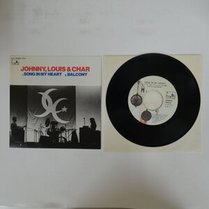 49011868;【国内盤/7inch】Johnny, Louis & Char / Song In My Heart / Balcony