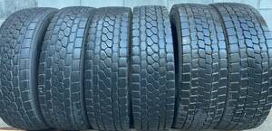 ■中古バリ山 265/70R19.5 6本セット ブリヂストン 夏用ミックスパターン(1FK049)